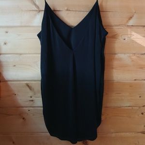 Express low back black tank